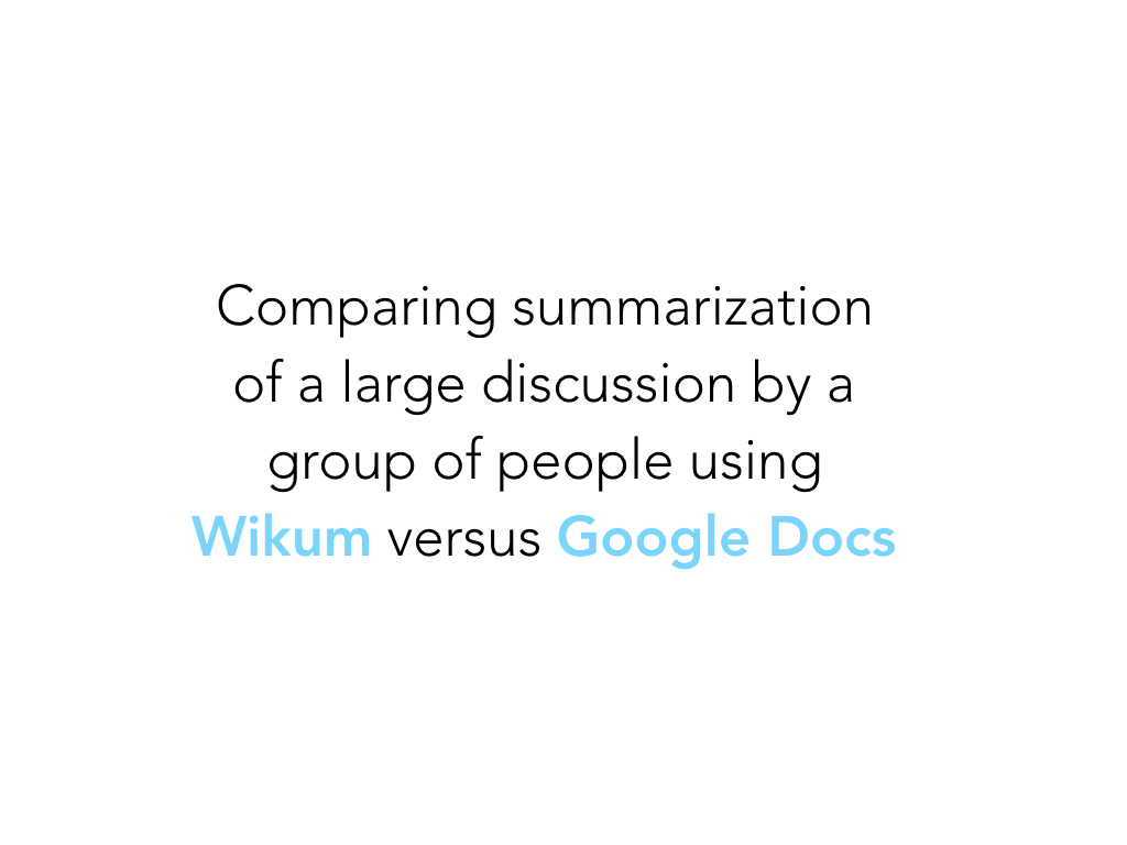 Wikum-CSCW