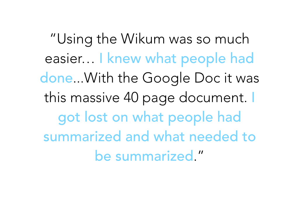 Wikum-CSCW