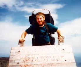 Picture of me on top of Katahdin!!!