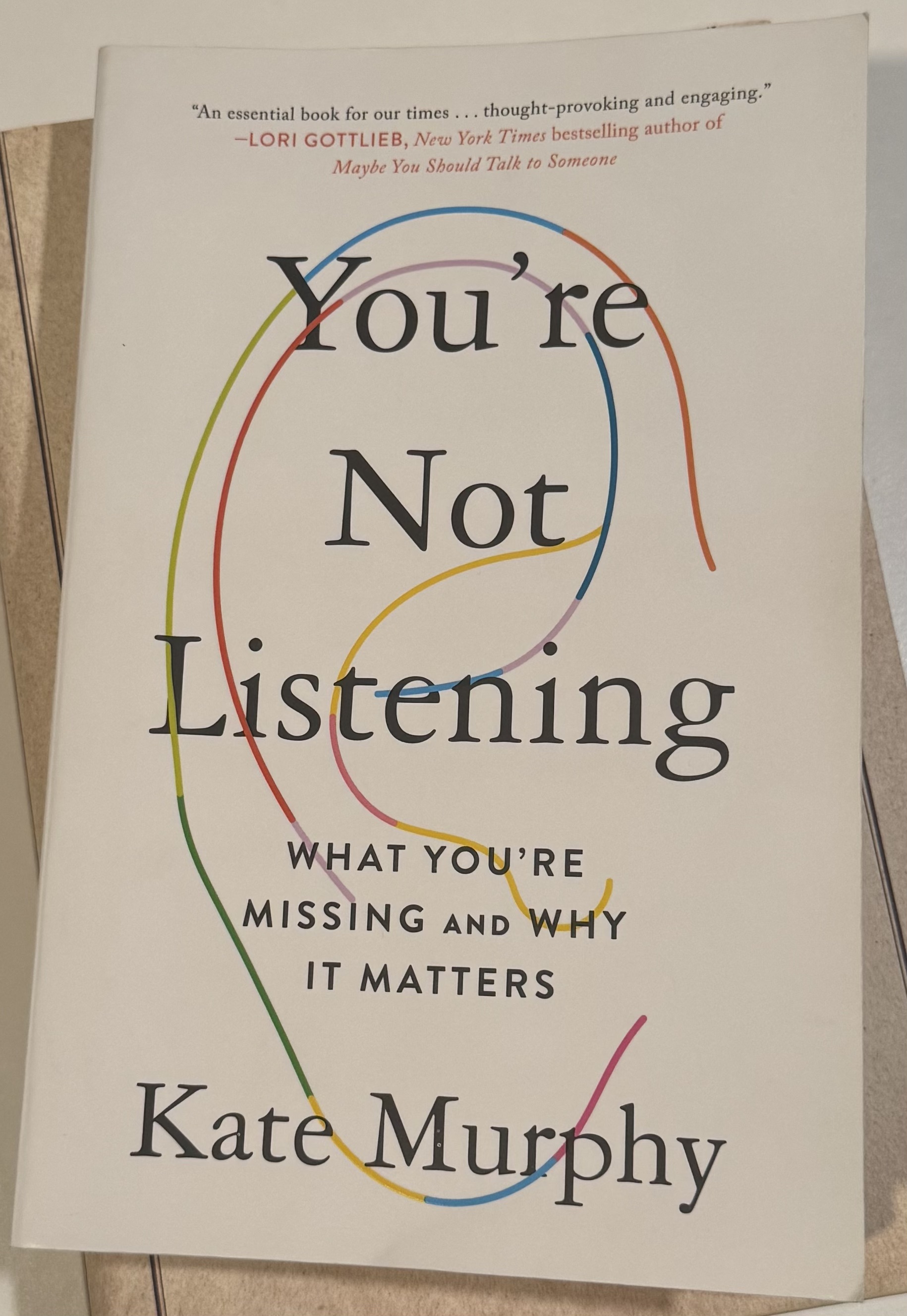 You're Not Listening