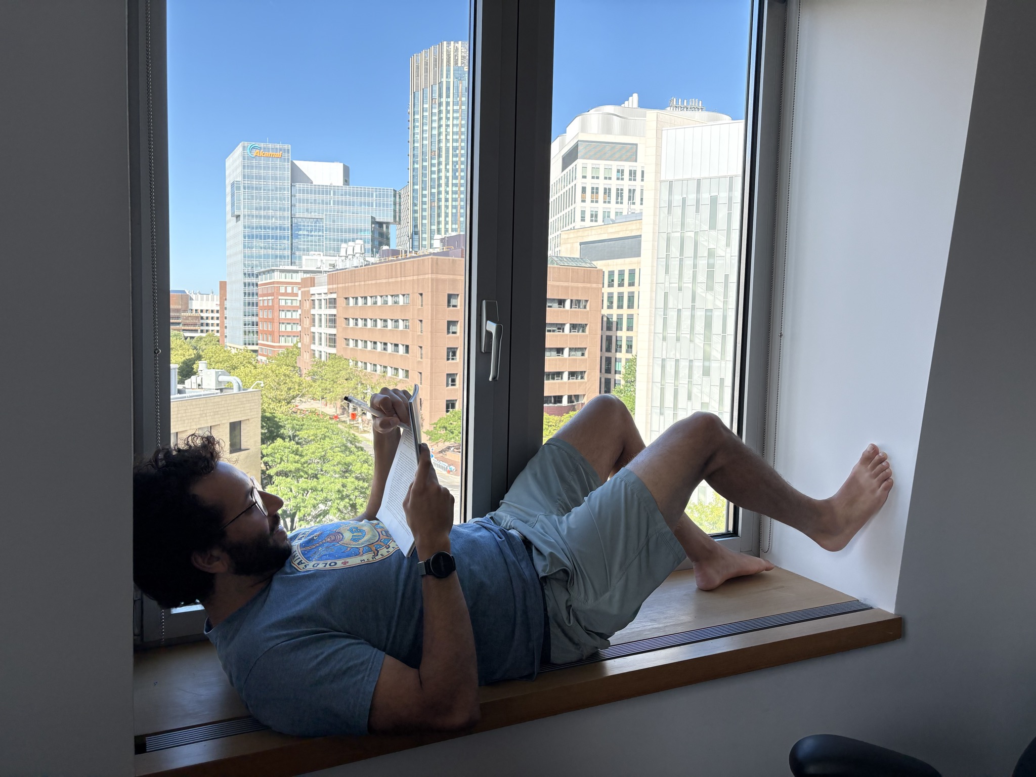 Chinmay Nirkhe as photographed by Anand Natarajan at MIT on August 31, 2026.