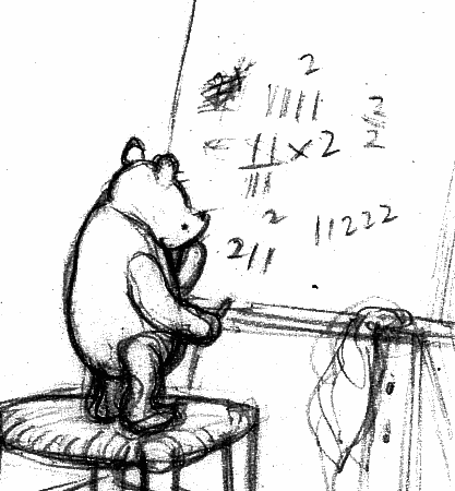 Pooh the Mathematician