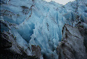 inside glacier